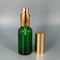 Parlak Altın Esansiyel Yağı Kozmetik Pompa Şişesi Eloksallı Üç Parçalı Set