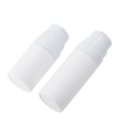 Kalite  Mini PP Aluminum Acrylic Airless Glass Cosmetic Bottles 15ml 30ml 50ml Fabrika