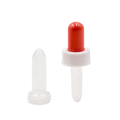 Kalite  0.25ml Red Head Plastic Bottle Dropper Pipette Packaging Fabrika
